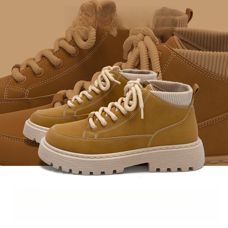 Designer Shoes Martens boots for men height increase Soft shoe upper casual comfortable sneakers fashionable