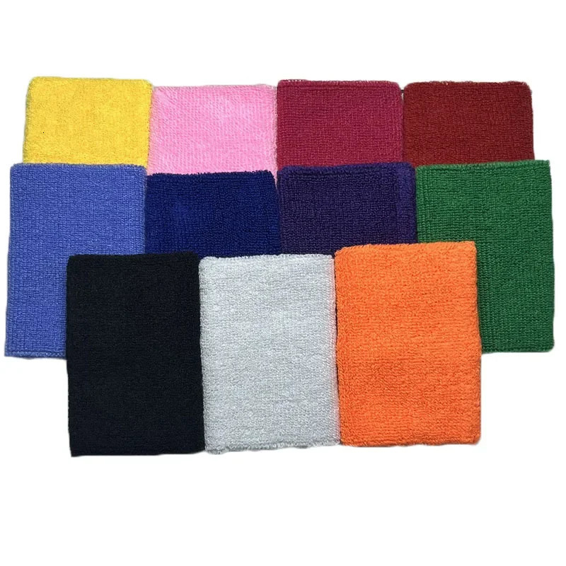 Wrist Sweatbands Tennis Wrist Bands Absorbent Sweatbands for Football Basketball Running Athletic Sports Tennis 1210PCS 250908