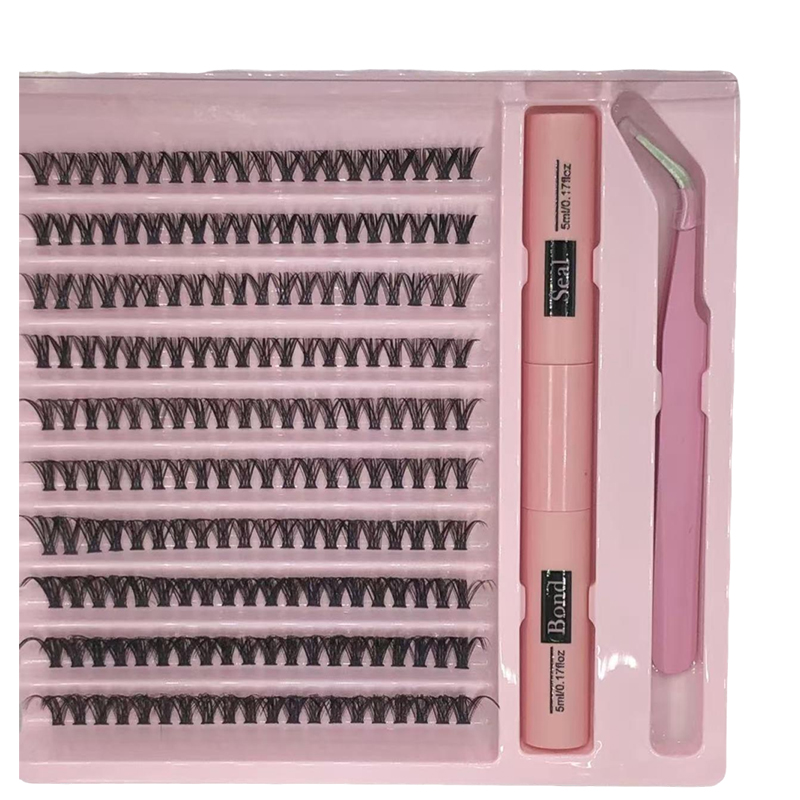 Fake Eyelash Set with Curly and Thick Hair Grafting DIY Eyelash Set