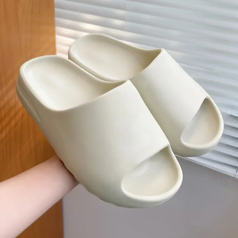 Unisex House Shoes NonSlip thick Soft Platform Slide Sandals for Women Men Indoor Outdoor Shower Bathroom Slipper for Adult 250908