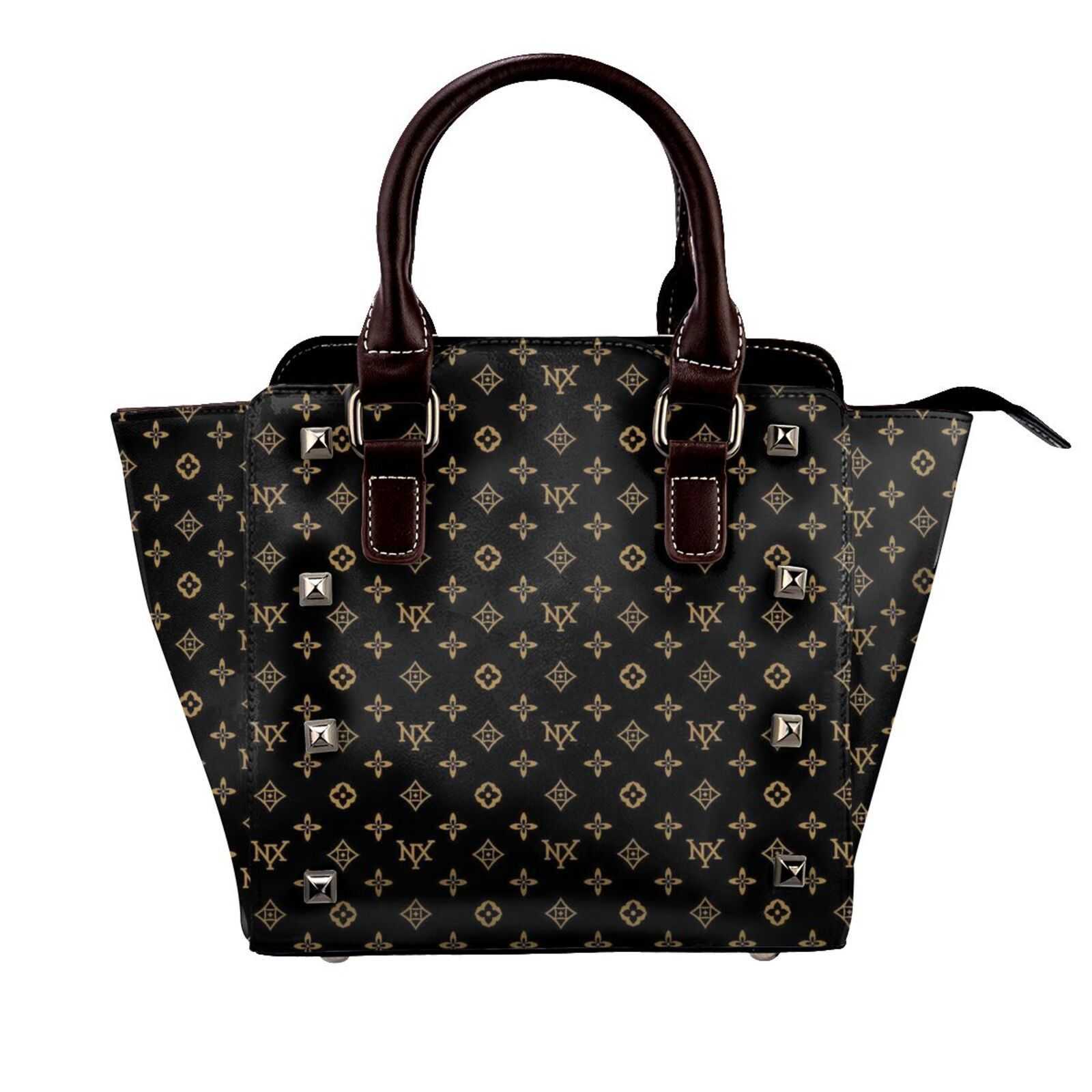 Leather Rivet Shoulder Bag Nano Printing Shopping Bag Lager Capacity Wallet For NXY Brand Designer Shoulder Clutch Strap Messengers Purses 220712