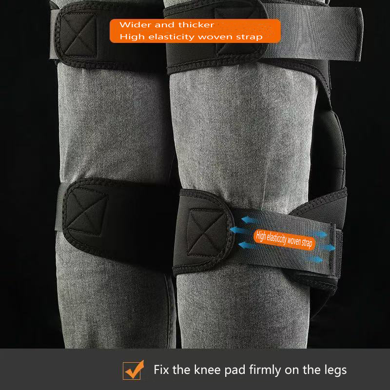 1 Pair Heavy Duty Knee Pads Men Women Work Construction Protective Knee Pads Anti-slip Gel Pads For Flooring Cleaning Work