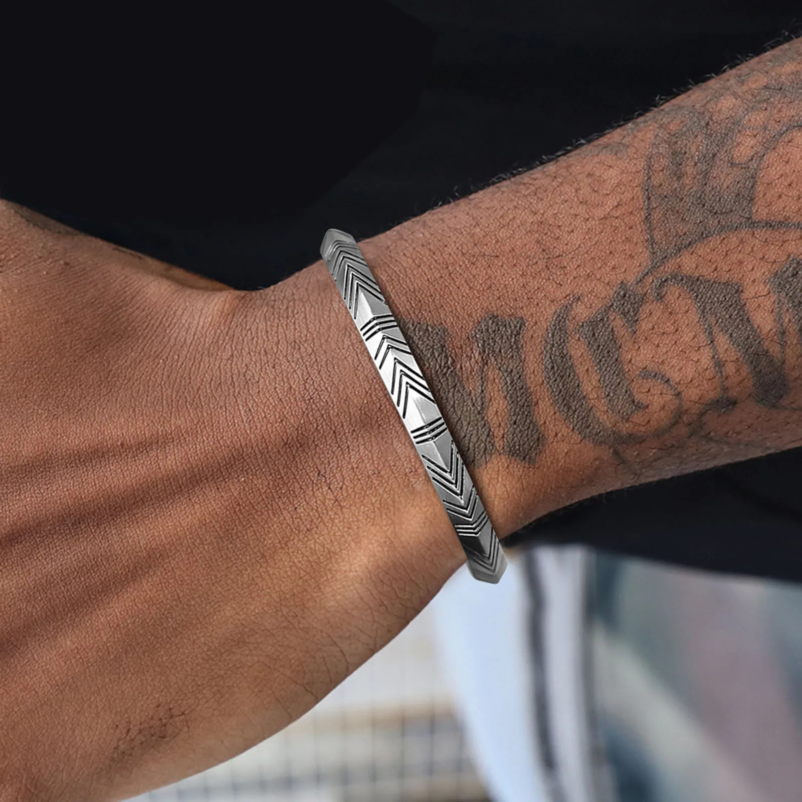 Viking Tribal Cuff Classic Norse Bracelet BangleMen BraceletStainless steel Celtic Style Cuff Bracelets250906