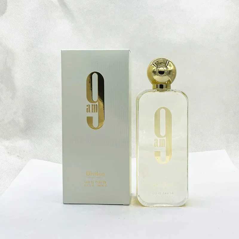 00ml 34oz 9pm 9am Mens Perfume Light Fragrance Womens Unisex Parfum Long Lasting Charming Charm Gift W250908