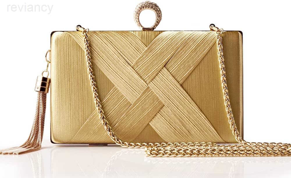 Clutch Purses for Women Evening Bag Tassel Pendant Clutch for Bride Party Prom WeddingW250908