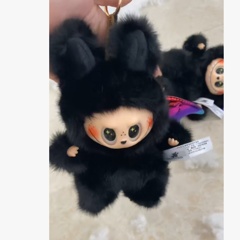 2025 New Labubu Black African Edition Box Cute Doll Peripheral Personalized Creative Decorations labubu Blind box Christmas gifts