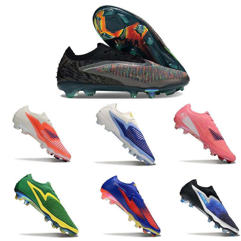 Soccer Shoes Knit Designer Cleats Launch Special Pink FG Black Pink Blast Outdoor Sneakers Football Boots