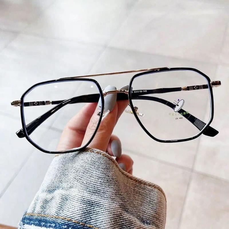 Sunglasses Durable Portable Anti-Blue Light Glasses Women Men Oversized Optical Frame Eye Protection Ultra Eyeglasses Office Goggles