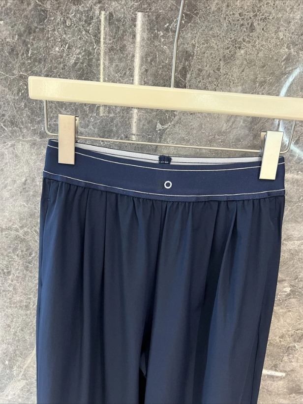 Navy Blue Sweatpants Women Elastic Waist Loose Sports Fitness Casual Pants Breathable Quick Drying Black Yoga Pants Women Sporty Pants in High Fashion