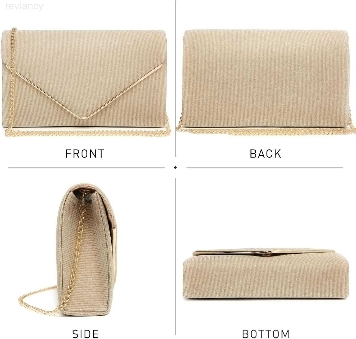 Women Glistening Clutches Handbags Evening Bags Wedding Purses Cocktail Prom Party ClutchesW250908