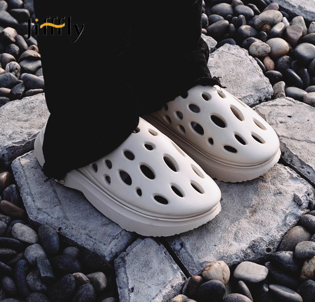 Jiffffly 2025 Summer One-word Slippers For Men Outdoor Wear Madam Cushioned Designer Feel Non-slip Casual Sandals Famous Designer Beach Sandals Large 