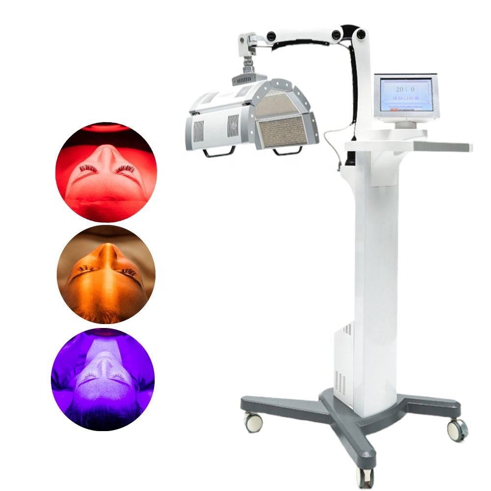 Pdt Led Photon Light Therapy 3 LED Colors Pdt Led Light Facial Therapy Machine for Skin Therapy Acne Treatment Phototherapy Equipment Lamp for Sales