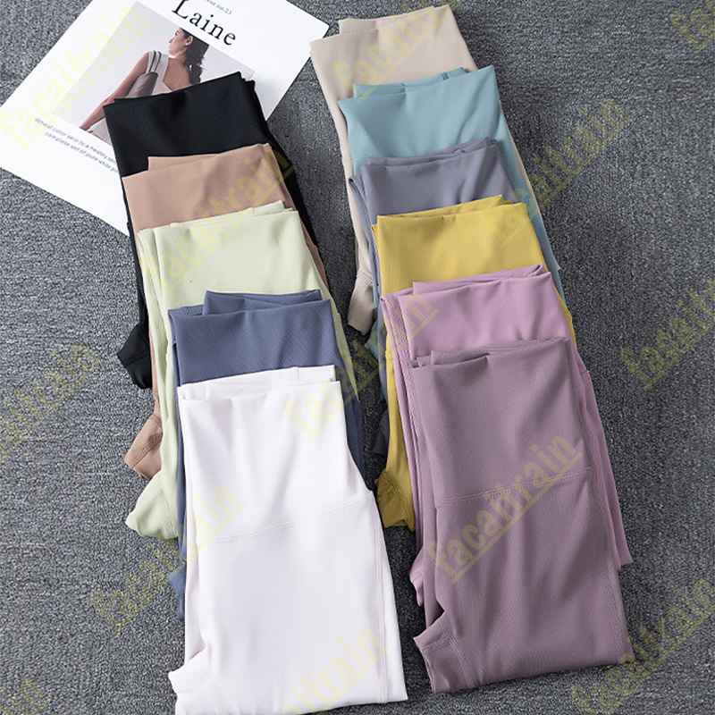 Yoga Pant Womens Yoga Leggings High Waist Sports Gym Wear Leggings Elastic Fitness Lady Outdoor Sports Trousers Casual Sportpants