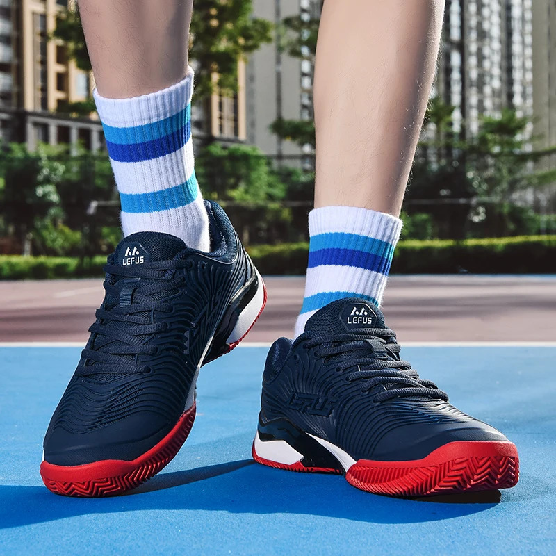 Mens and Womens Badminton Shoes AntiSlip Table Tennis Sneakers Outdoor Professional Man Athletic Sports Trainers 250908