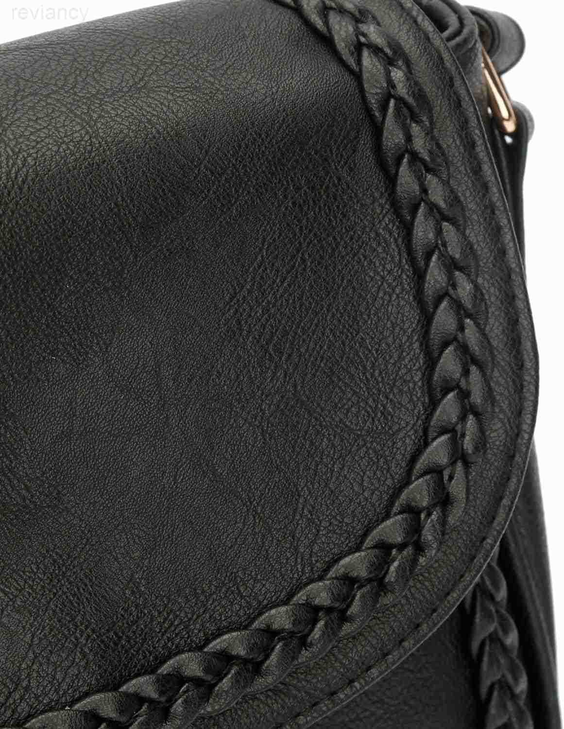 Casual Flap Saddle Crossbody Bags for Women Purses and Handbags with TasselW250908