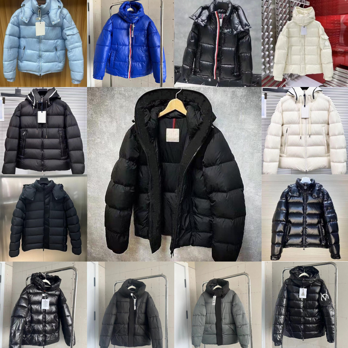 10A Designer Puffer Jacket Parka Body Warm Thick Hooded Coat Womens Winter Windbreaker down jacket Collar Zipper Jacket M-5XL