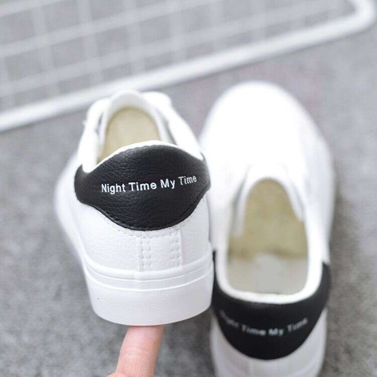 Shoe Simple Design Students Sneakers Board Fashion Casual Women Men Unisex Footwear Sport School White Shoes
