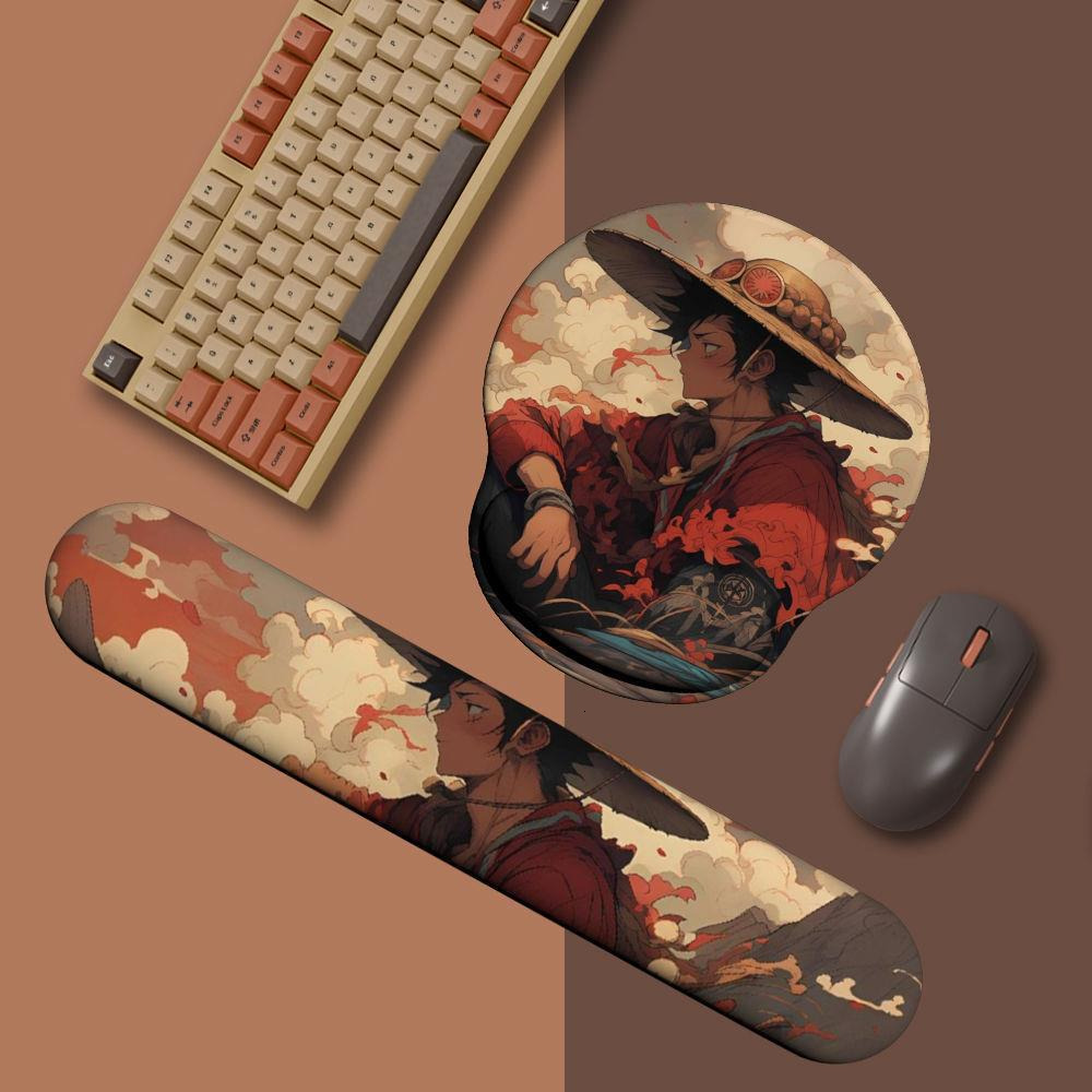 Wrist pad, mouse pad, 3D stereoscopic silicone, small size, Solon anime with wrist support, wrist guard, keyboard, hand support