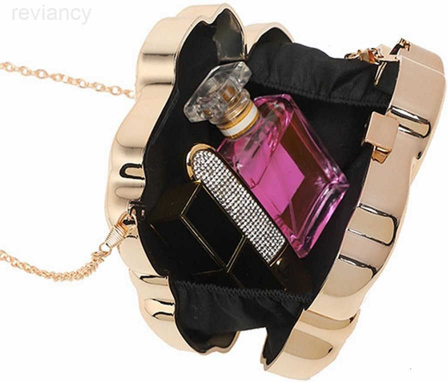 Women Sparkly Acrylic Clutch Unique Shape Metallic Handbag Fancy Evening Bags for Party PromW250908