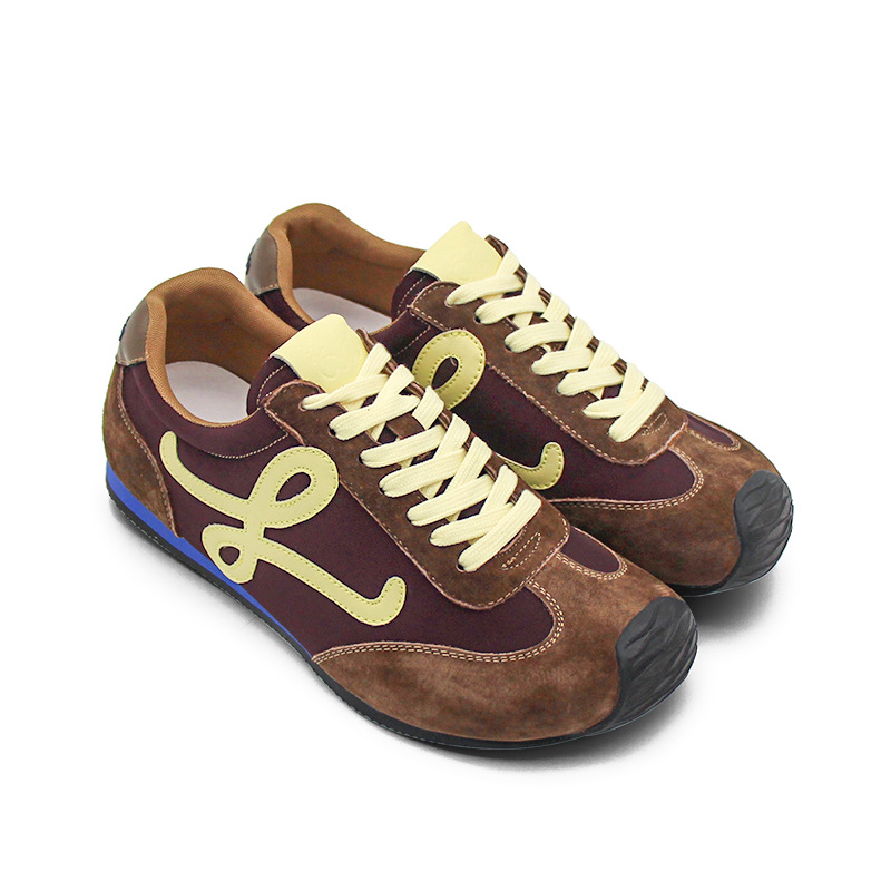 Free shipping summer and autumn bestsellers retro German training shoes genuine leather casual shoes trendy flat shoes as an alternative