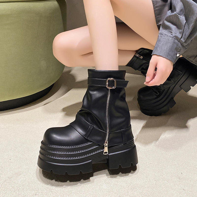 Free shipping Slippers designers Thick soled snow boots for women fashionable fur short tube snow cotton with plush thick outer cotton shoes for women
