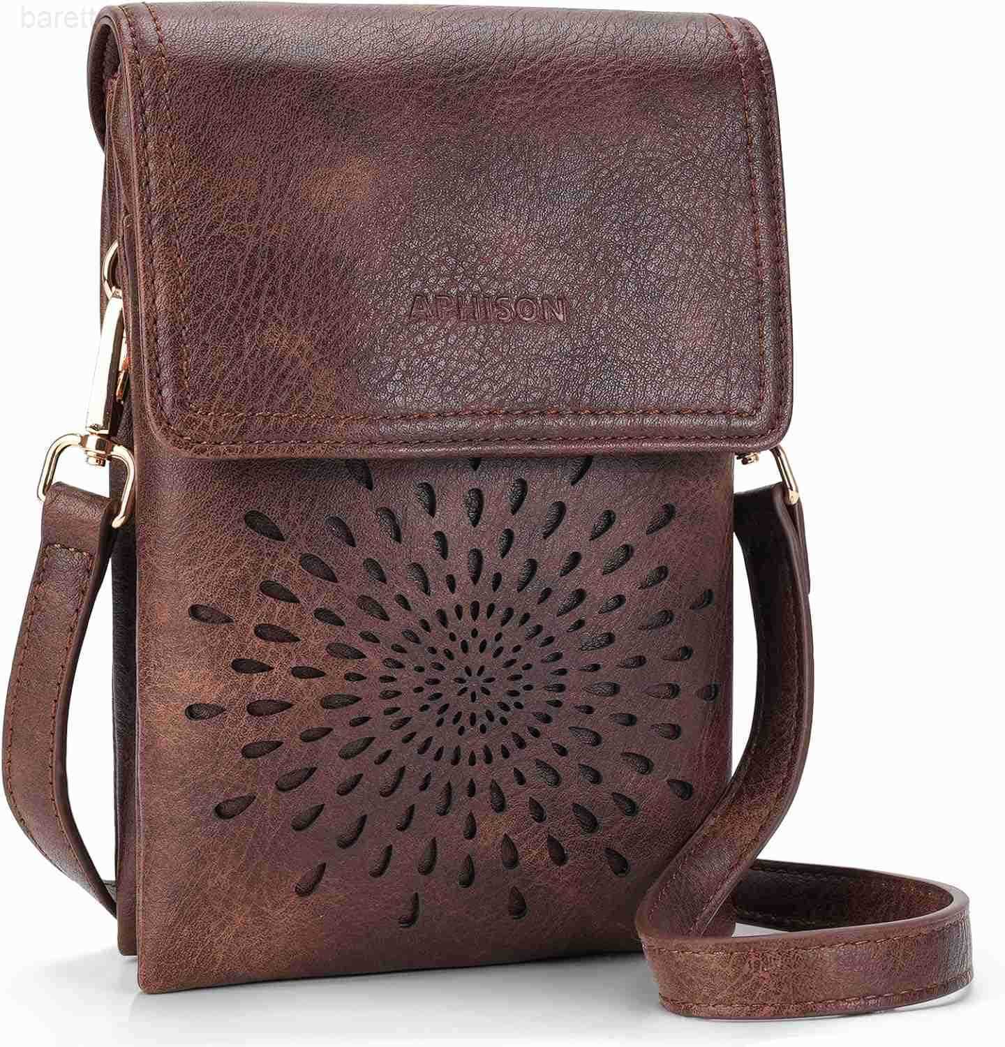 Small Crossbody Bags for Women Trendy Leather Crossbody Phone Purses Handbags with Adjustable Strap Z250910