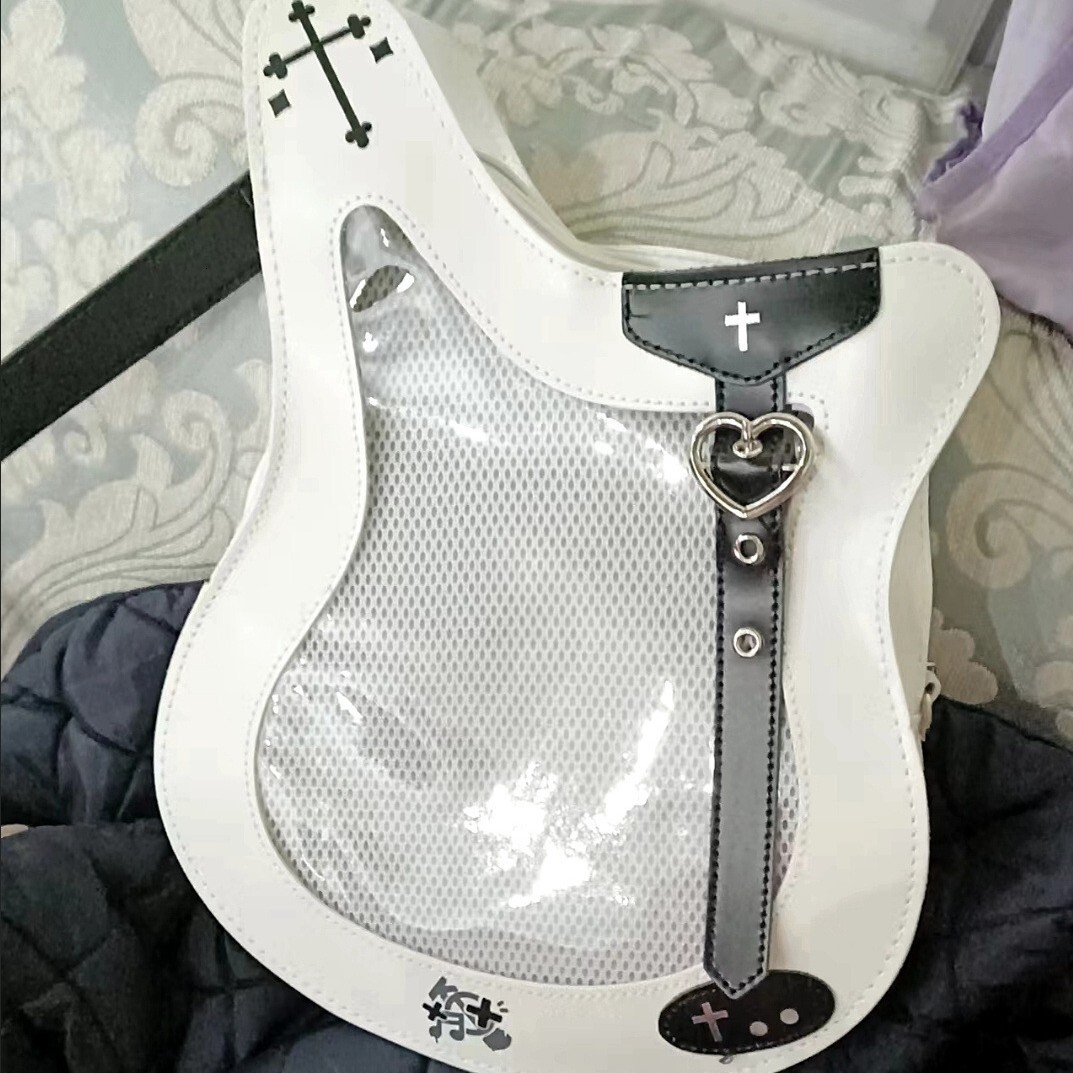 2025 autumn new bag guitar bag fashionable niche design versatile personality trend style women's shoulder bag designer bag