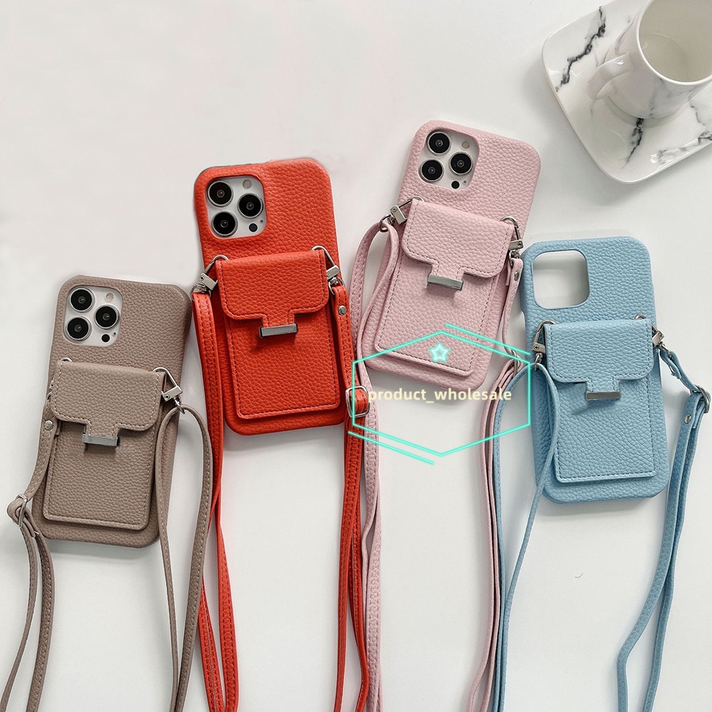 Fashion Luxurys Women Crossbody Bag Designer Phone Cases For IPhone case 17 16 15 14 pro max 11 12 13 Promax 15 14 plus Wallet Card holder Cases Leather Phone Cover