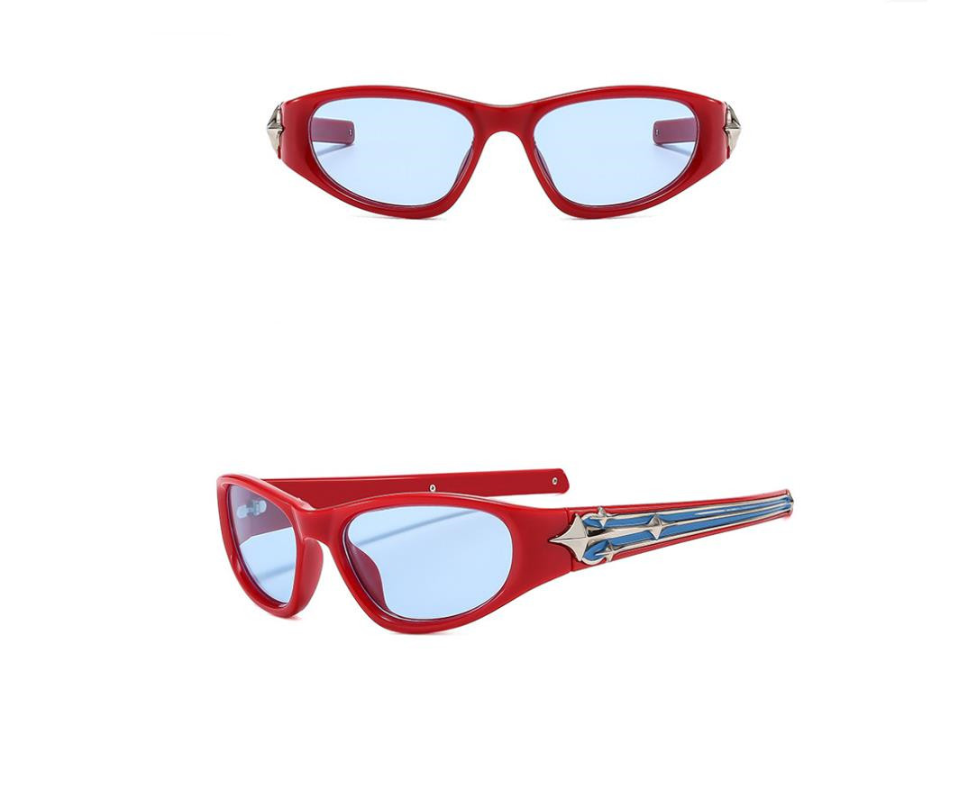 Designer Sunglasses For Women Men Sunglasses Outdoor Sports Sunglasses Personality Elliptical Trendy Sunglasses Oversized UV400 Eyewear