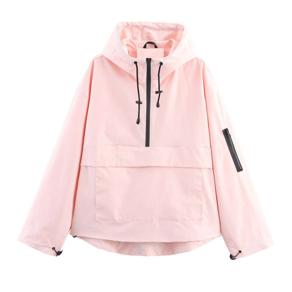 Women's jacket women's coat Hoodie hoodies tracksuit Hot-Selling ZA European and American Style Casual Sports Hooded Jacket Top Windbreaker 