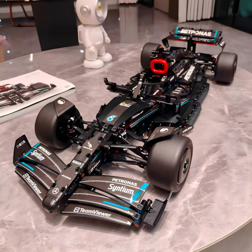 High-quality 1642pcs F1 toy brick Racing compatible Building Blocks Sports Car Mechanical Group Boys Assembly Toy Holiday Gift