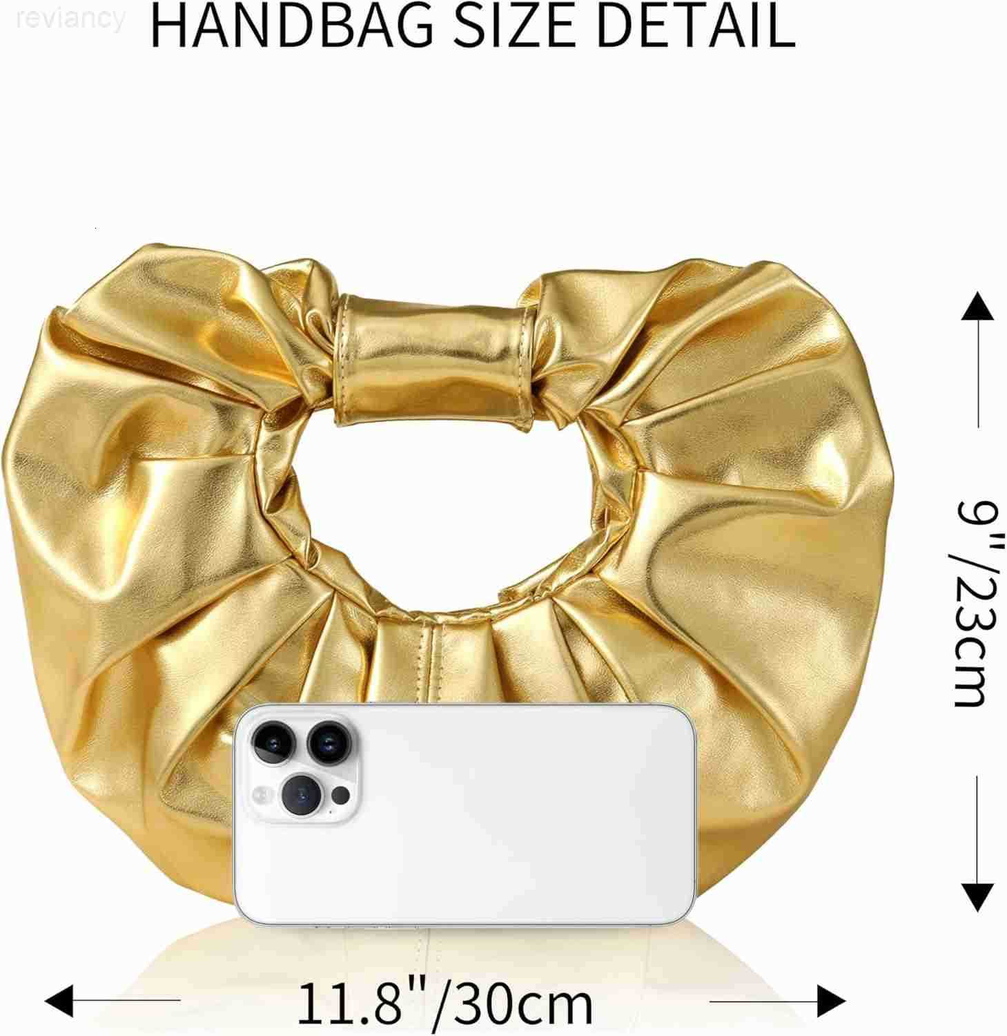 Clutch Purse for Women Evening Clutch PU Leather Pleated Bag Designer Handbag for Party Prom WeddingW250908