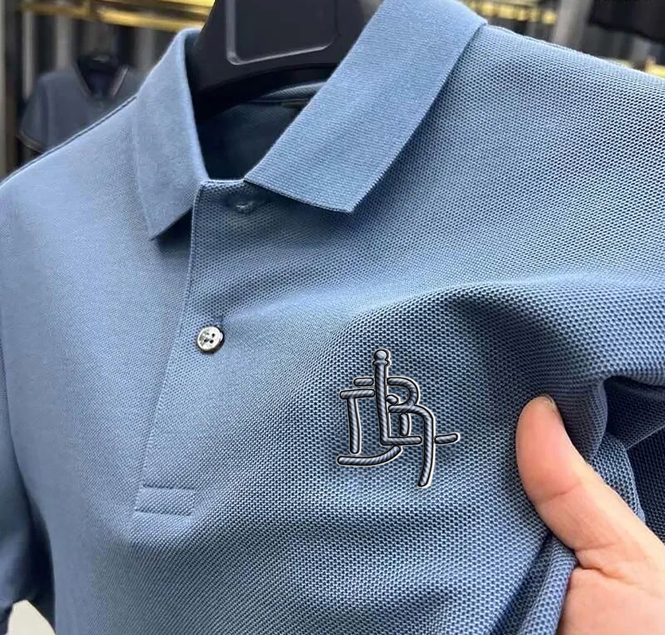 Men's Polos Cotton High-end Luxury Short Sleeve Polo Shirt 2025 Summer Designer Brand Logo Embroidered T-shirt Fashion Wear