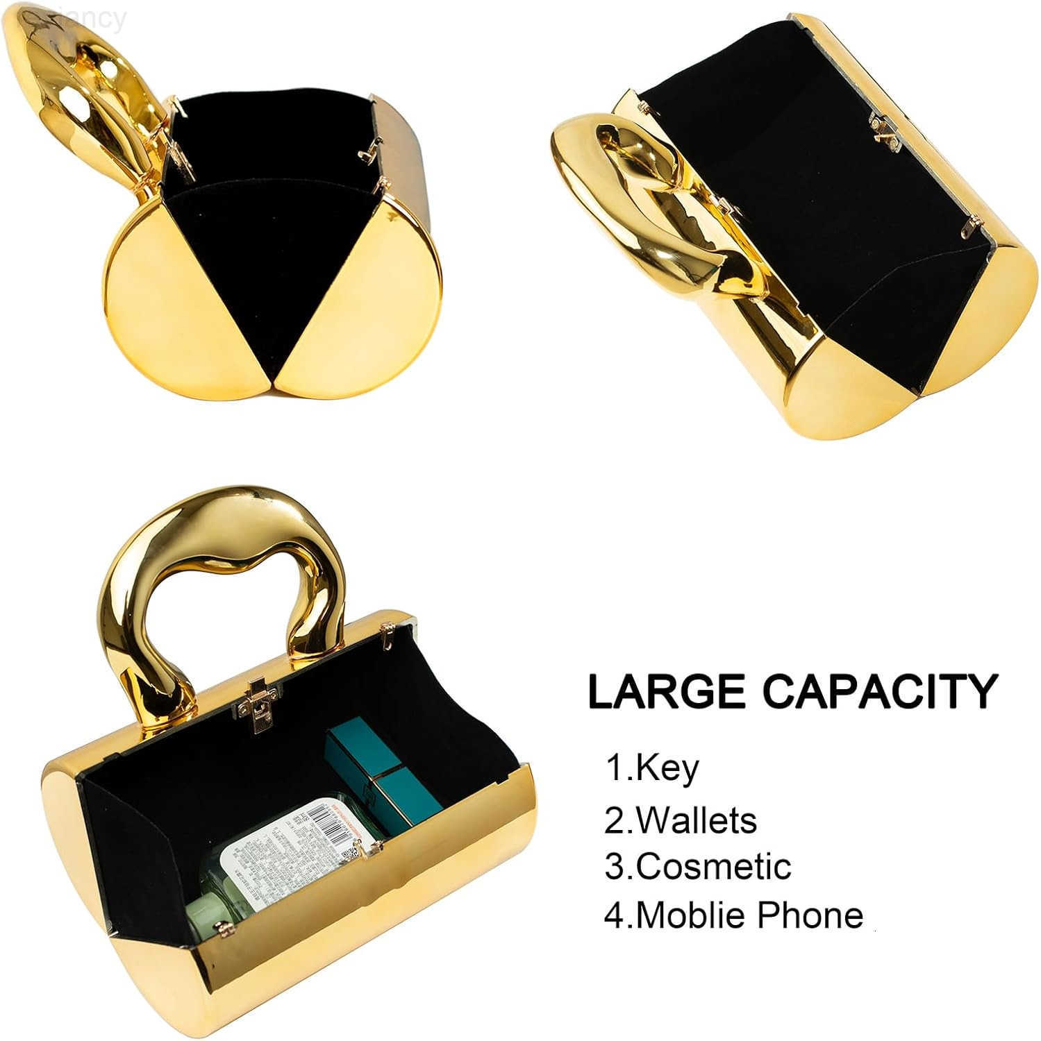 Purse Clutch Purses for Women Acrylic Clutch Y2k Purse Satchel Crossbody Bags Womens Evening Parties HandbagW250908