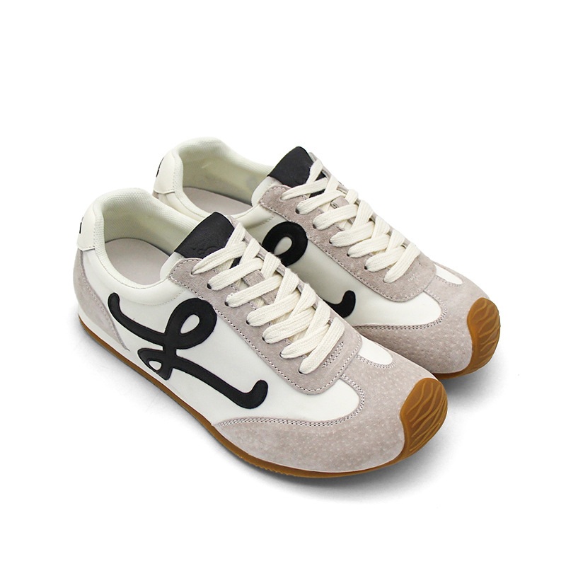 Free shipping summer and autumn bestsellers retro German training shoes genuine leather casual shoes trendy flat shoes as an alternative