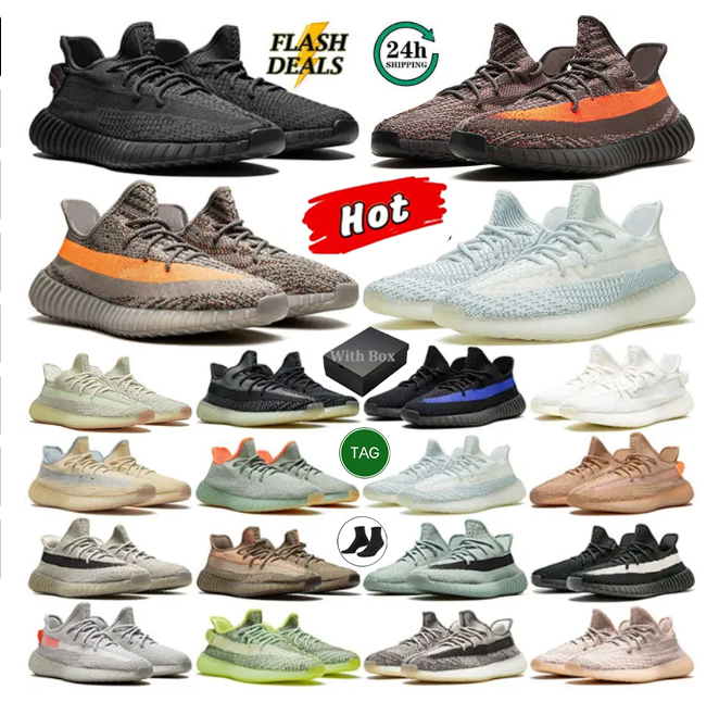 With Box Running Shoes Designer Shoes For Men Womens Sports Shoes Mesh Triple Black White Grey Outdoor Mens Trainers Light and Comfortable Sneakers Size 36-47