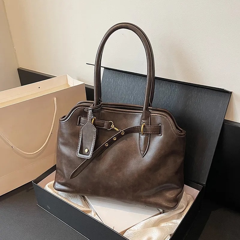 Designer Bag Shoulder Bag Luxury Bag Purse Crossbody Bag Simple Fashion Trend Women's Handbag High Quality Leather Small Square Bag Black Large Capacity Shopping Bag