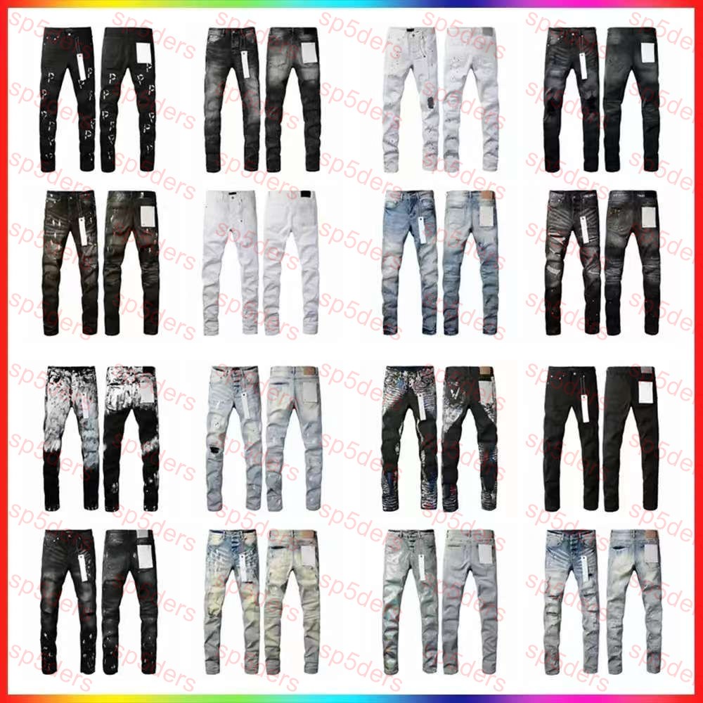 5A 2025 Luxury Mens Ksubi Jean Men Pants Trousers designer purples jean for mens purples brands jeans High Quality Straight Retro Ripped Biker Motorcycle Jean