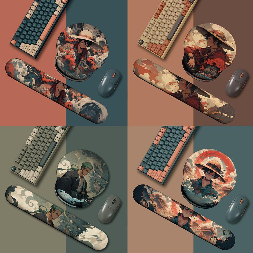 Wrist pad, mouse pad, 3D stereoscopic silicone, small size, Solon anime with wrist support, wrist guard, keyboard, hand support