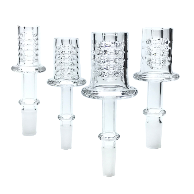 Goodsstore 10mm 14mm Male Quartz Enail Banger Smoking Pipes for 20mm 25mm Heating Coil Thick Clear Domeless Quartz Banger Nail