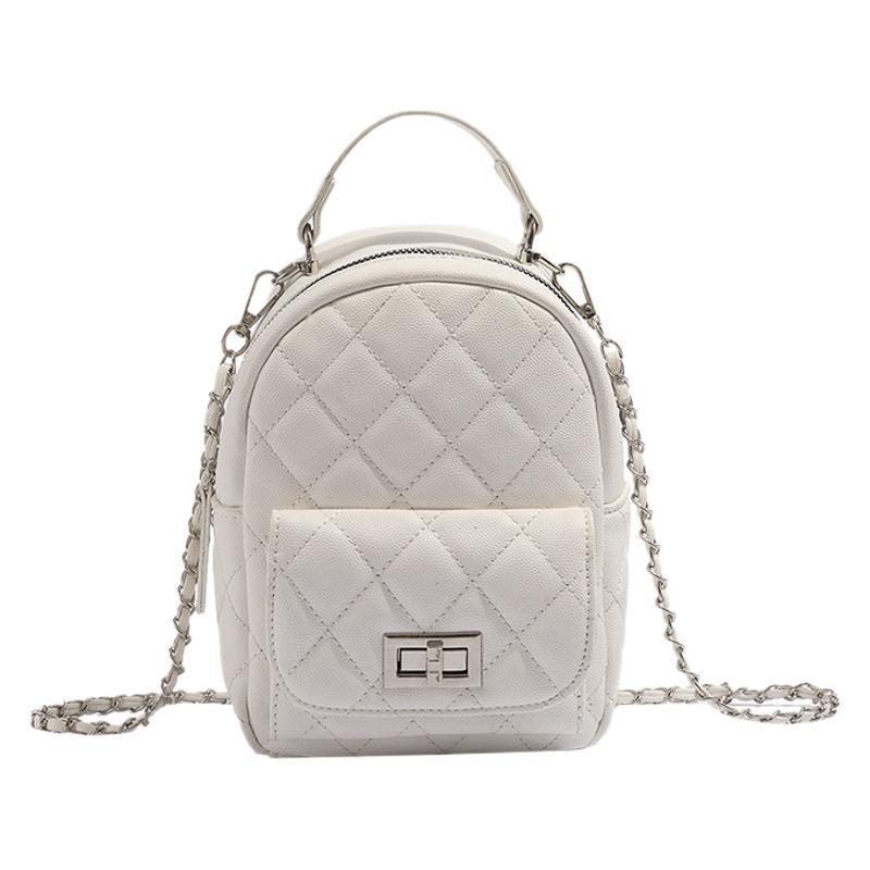 CHARHP&KEJNT free shipping Fashion High Beauty Chain Small Backpack Women's Fashion Single Shoulder Cross Shoulder Small Bag