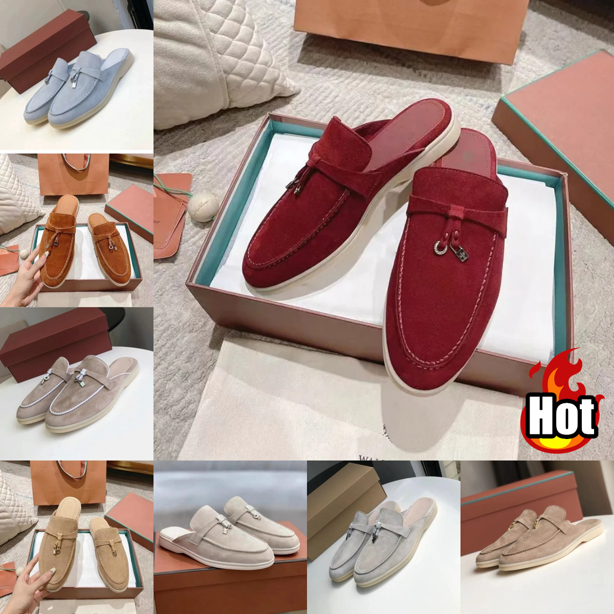 designer shoes Loafers Women Men Dress Shoes Luxury Business Cashmere Leather Flat Shoes green Low Suede Cow Oxfords Casual Moccasins loroo loafers men shoes