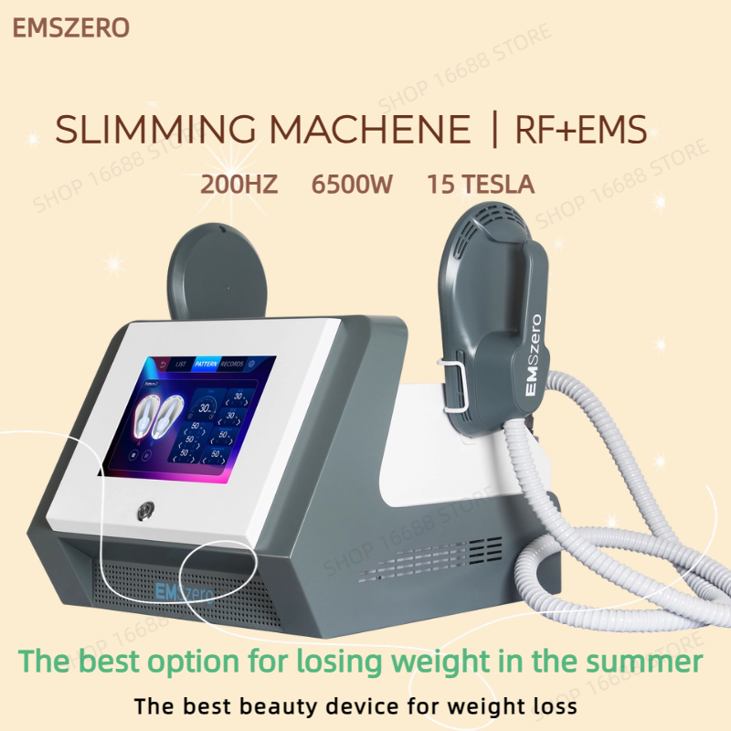 EMS NEO Dual-Mode Body Sculpting Device 6500W RF+HI-EMT Muscle Stimulation Body Contouring Salon-Grade Muscle Toning
