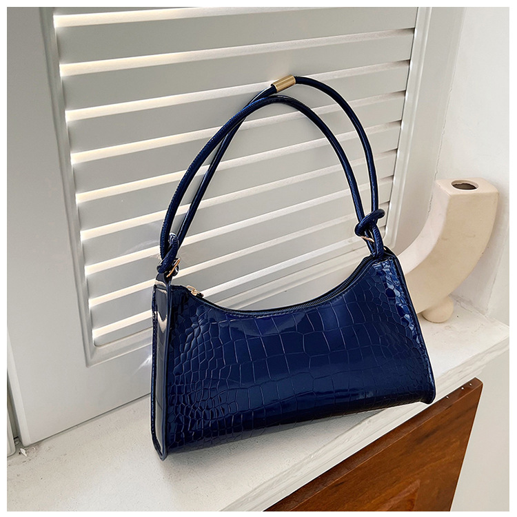 2025 New French Niche Design Women's Bag Top Handle Shoulder Bag Textured Versatile Underarm Bag