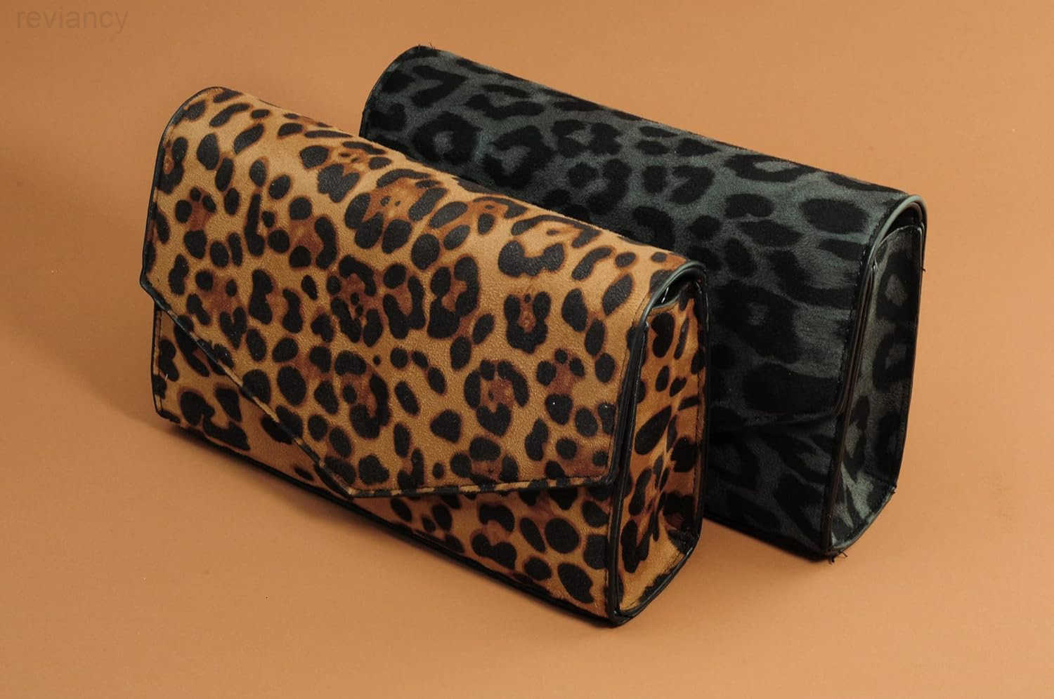Leopard Print Envelope Evening Clutch Women Chain Shoulder BagW250908