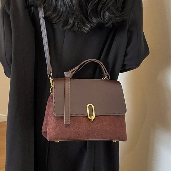 2025 autumn new handbag niche design light luxury elegant style versatile shoulder bag retro women's shoulder bag bag designer bag