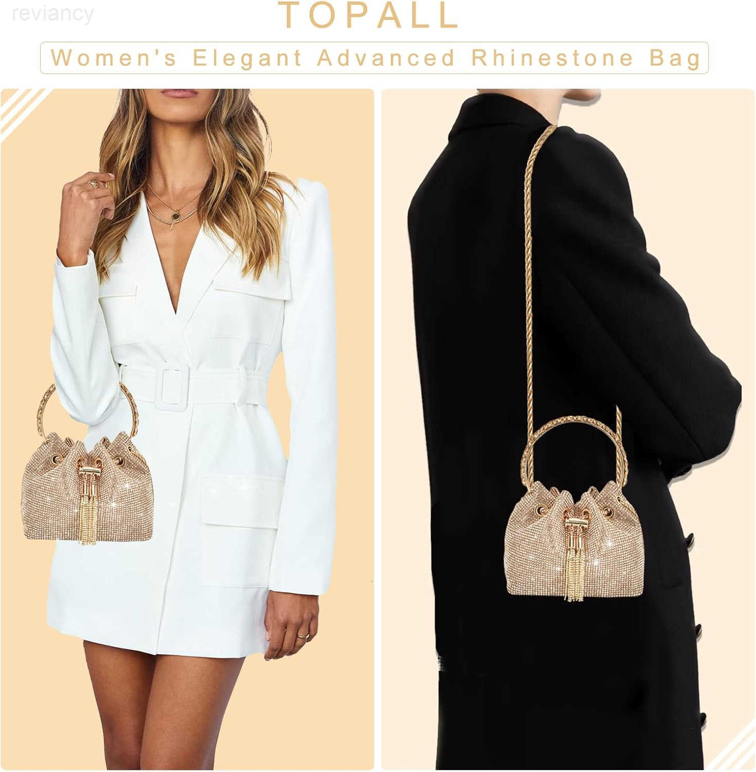 Evening Bag Bling Purse Sparkly Diamond Silver Clutch Purses for Women Party Club Wedding PromW250908