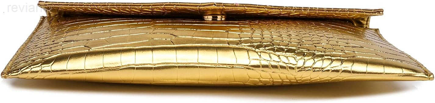 Clutch Purse for Women Leather Handbag Evening Bag with Detachable Chain for Wedding Party PromW250908