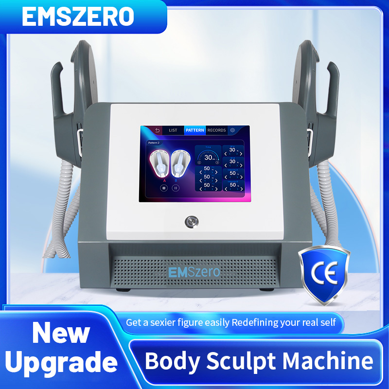 EMSzero Slimming HIEMT RF Electro Magnetic Stimulation Body Sculpting and Muscle Building Machine 15 Tesla 6500W 200HZ EMSslim Fat Loss Salon Machine