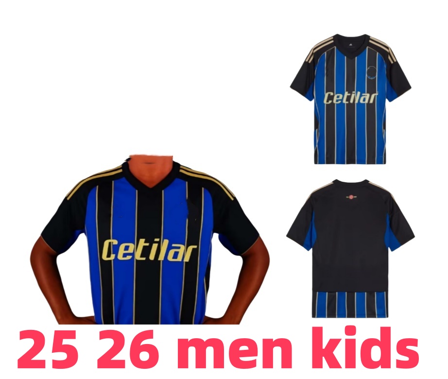 25 26 Pisa soccer jerseys home away 2025 football shirt kids kit men uniform